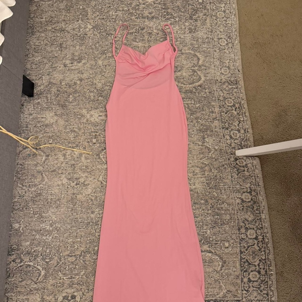Elegant Pink Women's Dress